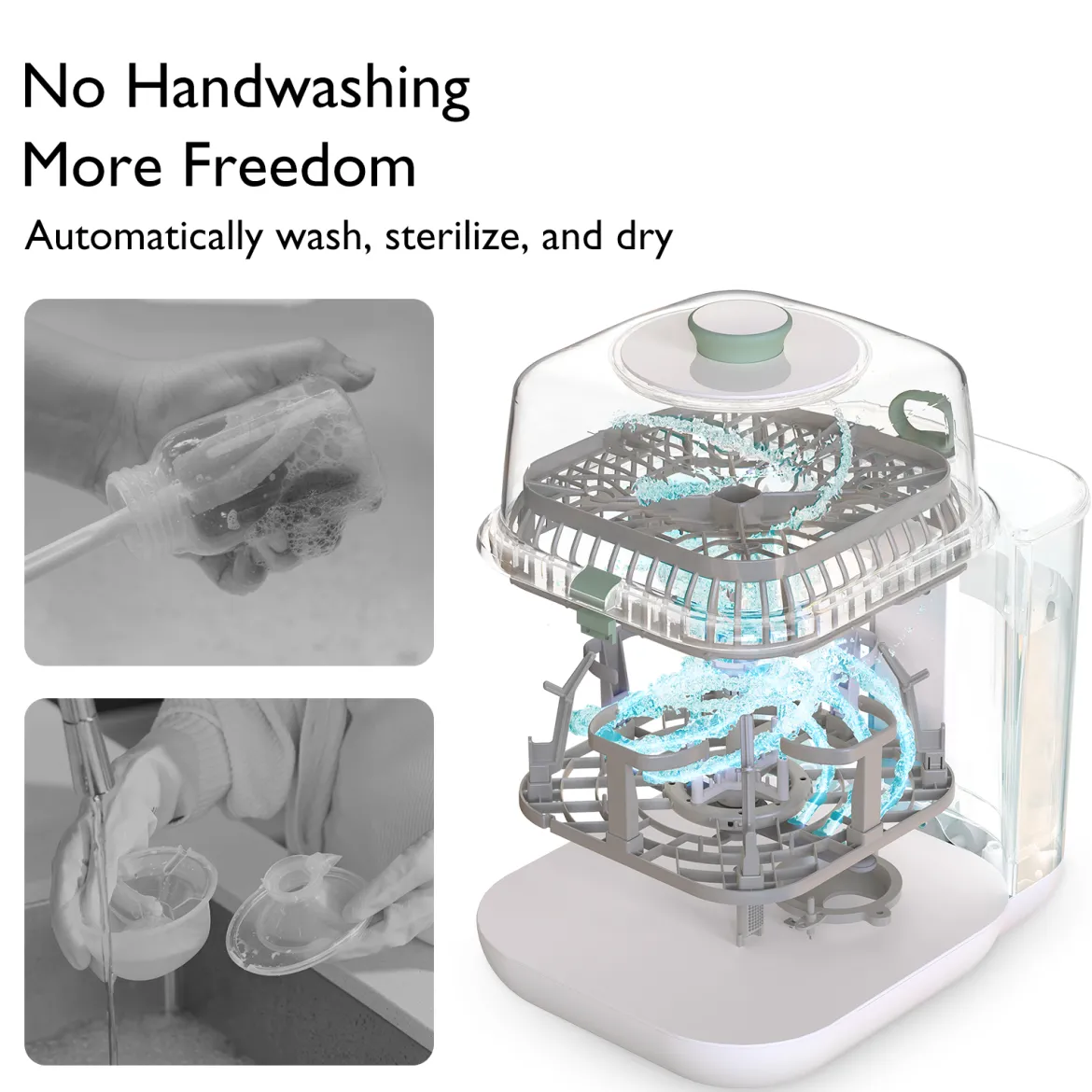 KleanPal Pro Baby Bottle Washer and Sterilizer