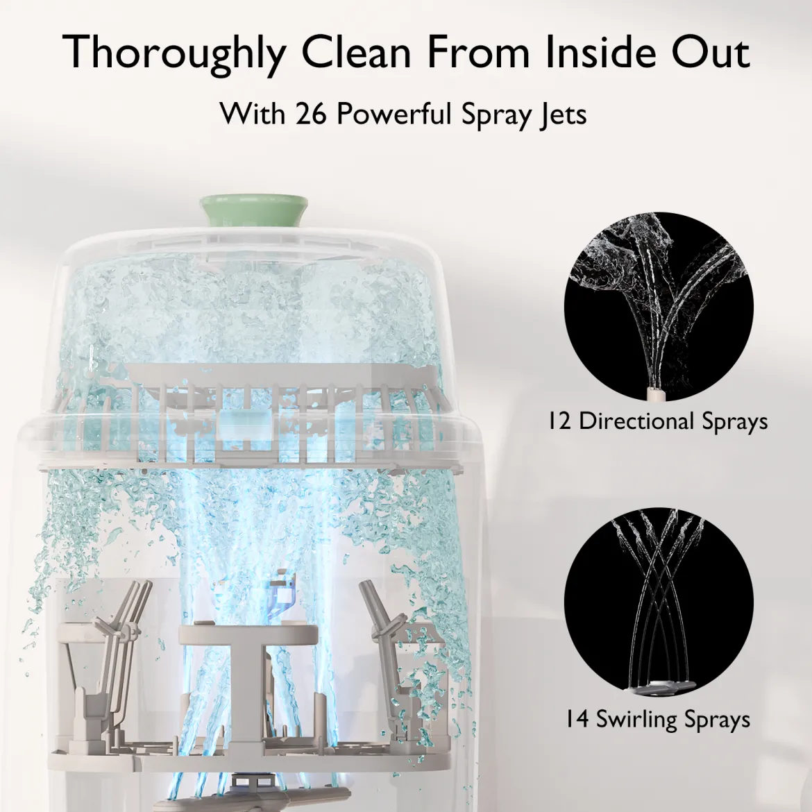KleanPal Pro Baby Bottle Washer and Sterilizer