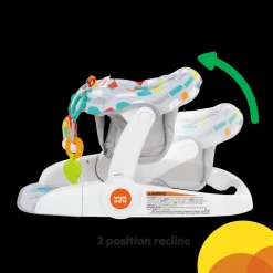 Learn-to-Sit 2-Position Baby Floor Seat