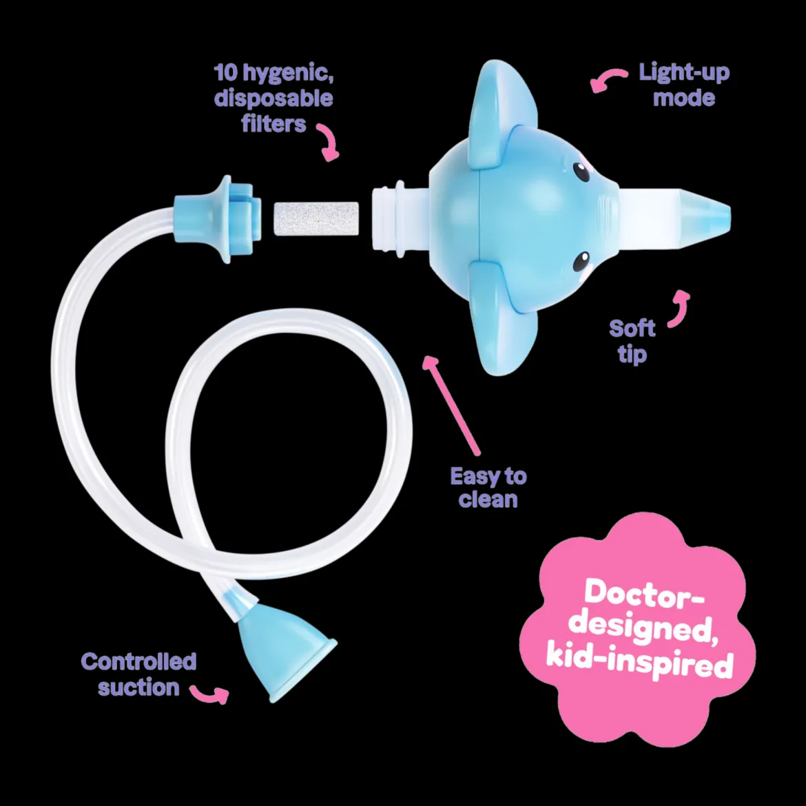 Light-Up Nasal Aspirator