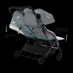 Lithe Double Stroller