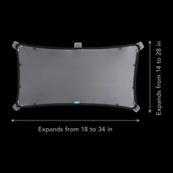 Magnetic Stretch to Fit Car Sun Shade