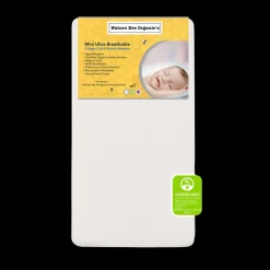 Mini Crib Size 2-Stage Mattress