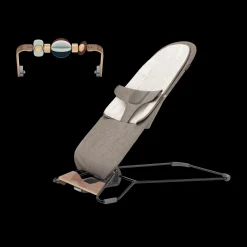 Mira 2-in-1 Bouncer and Seat & Toy Bar Bundle