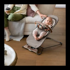 Mira 2-in-1 Bouncer and Seat & Toy Bar Bundle