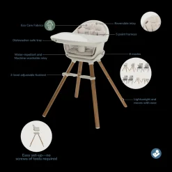 Moa 8-in-1 High Chair
