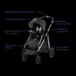 Modes Nest2Grow Stroller & SnugRide SnugFit Infant Car Seat