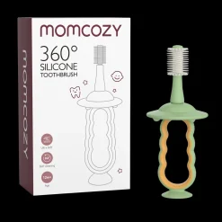 Momcozy 360 Silicone Baby Toothbrush, Toddler Toothbrush