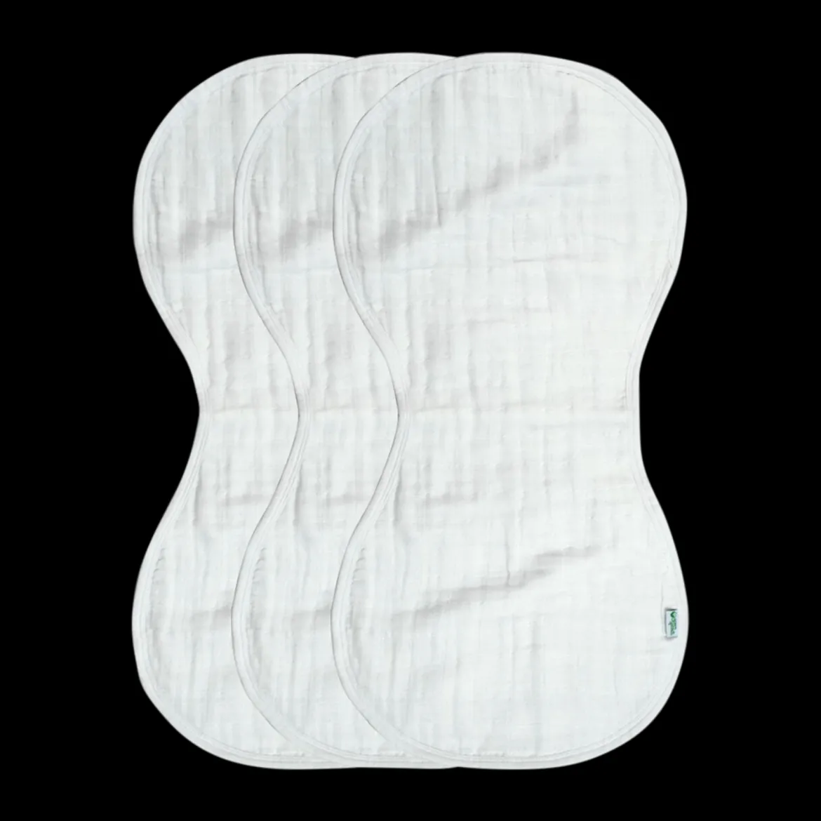 Muslin Burp Cloths (3 Pack)