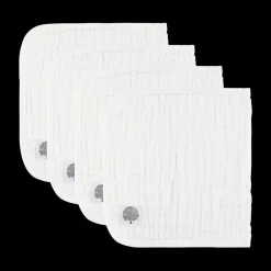 Muslin Cotton Burp Cloths (4-Pack)