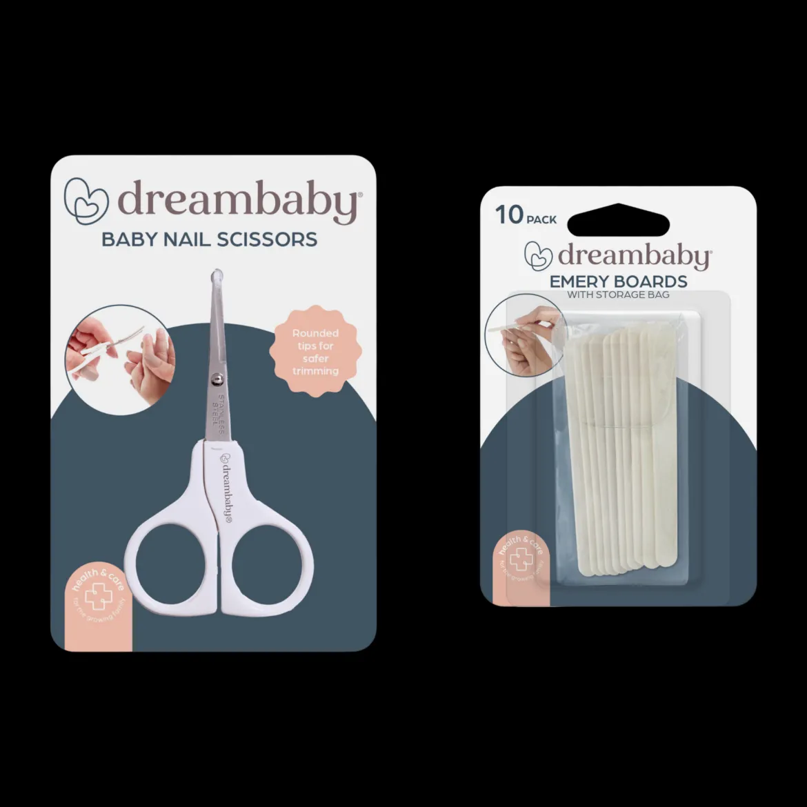 Nail Scissors and Emery Board Bundle