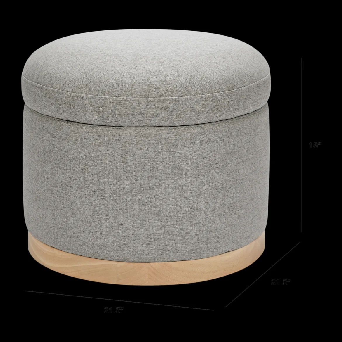 Naka Storage Ottoman