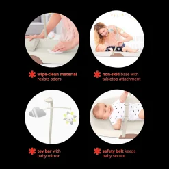 Nursery Style Wipe-Clean Changing Pad