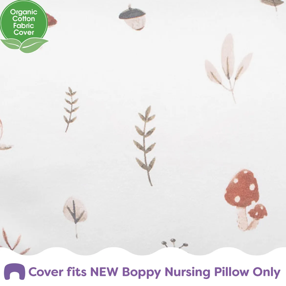Nursing Pillow Organic Cotton Cover