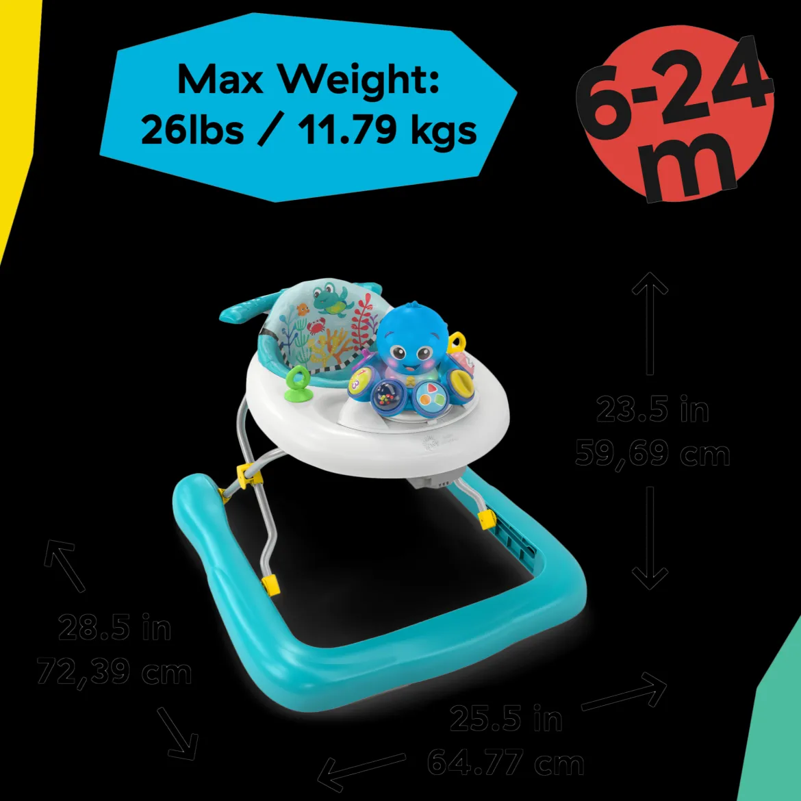 Ocean Explorers Step & Twirl Opus 4-in-1 Activity Walker