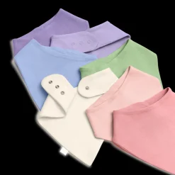 Organic Cotton Bandana Bib (7 Pack)