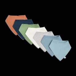 Organic Cotton Bandana Bib (7 Pack)
