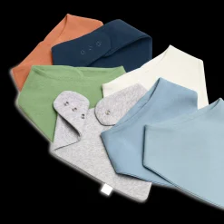 Organic Cotton Bandana Bib (7 Pack)