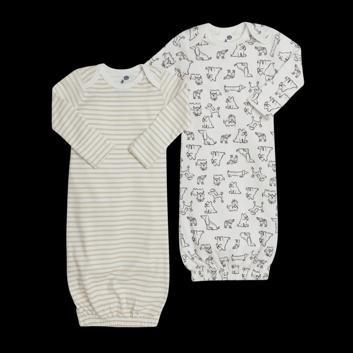Organic Cotton Gown (2 Pack)
