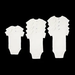 Organic Cotton Grow With Me Short Sleeve Bodysuits (10 Pack)