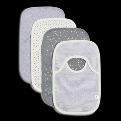 Organic Cotton Lap Shoulder Bib (4 Pack)