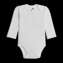 Organic Cotton Long-Sleeve Solid Bodysuits (5 Pack)