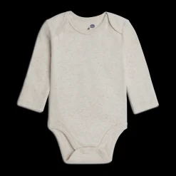Organic Cotton Long-Sleeve Solid Bodysuits (5 Pack)