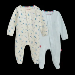 Organic Cotton Magnetic Footie 2 Pack Bundle
