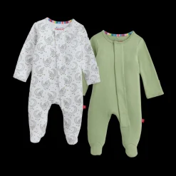 Organic Cotton Magnetic Footie 2 Pack Bundle