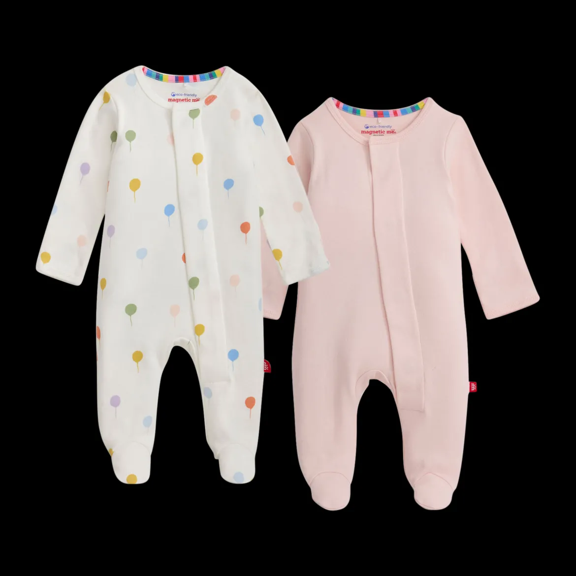 Organic Cotton Magnetic Footie 2 Pack Bundle