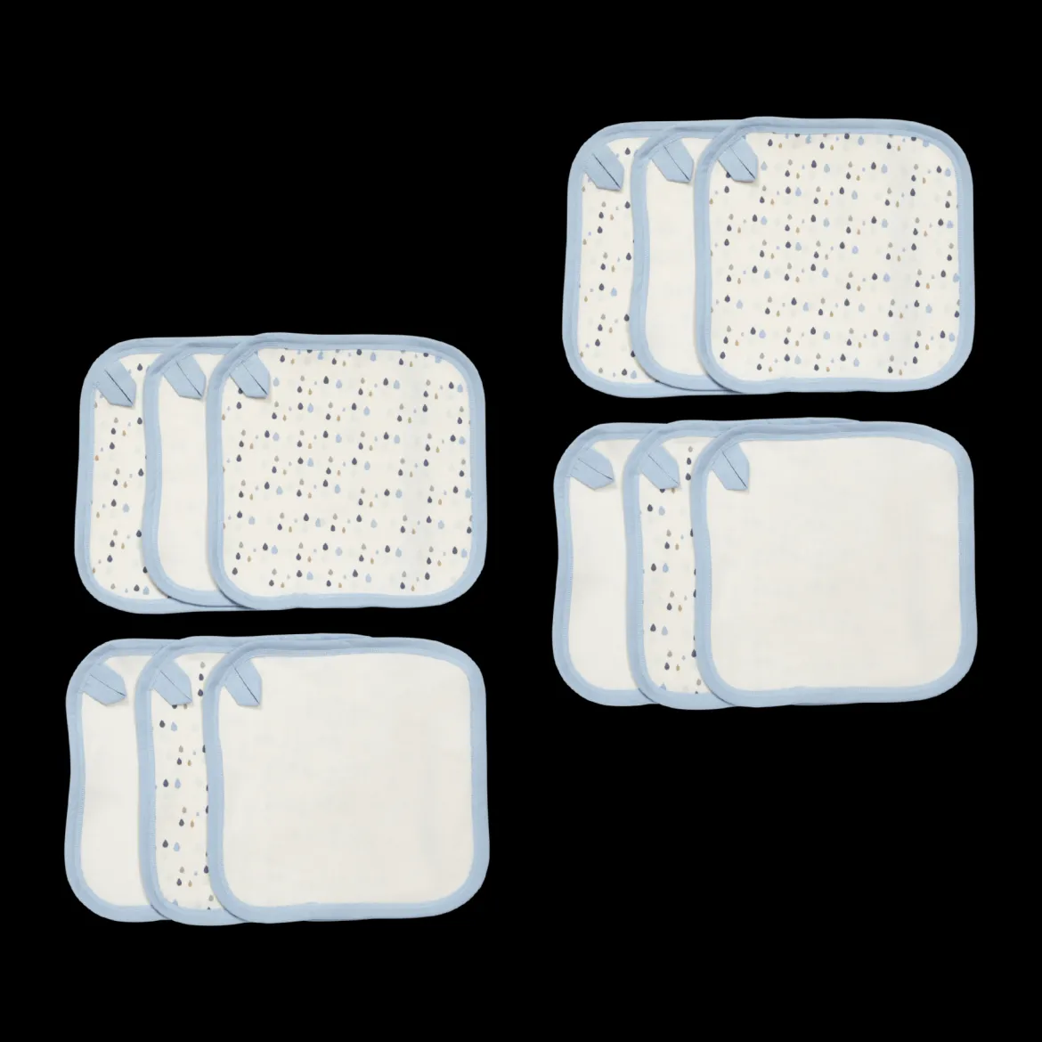 Organic Cotton Washcloths Multipack