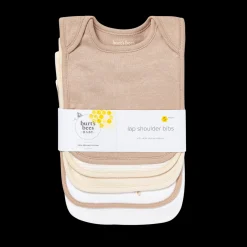 Organic Lap Shoulder Bibs (5 Pack)