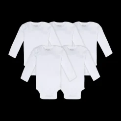 Organic Long Sleeve Bodysuit (5-Pack)