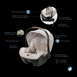 Peri 180 Rotating Infant Car Seat