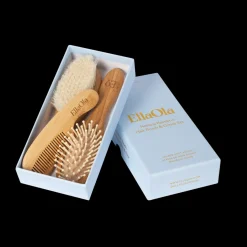3-Piece Bamboo Brush & Comb Set