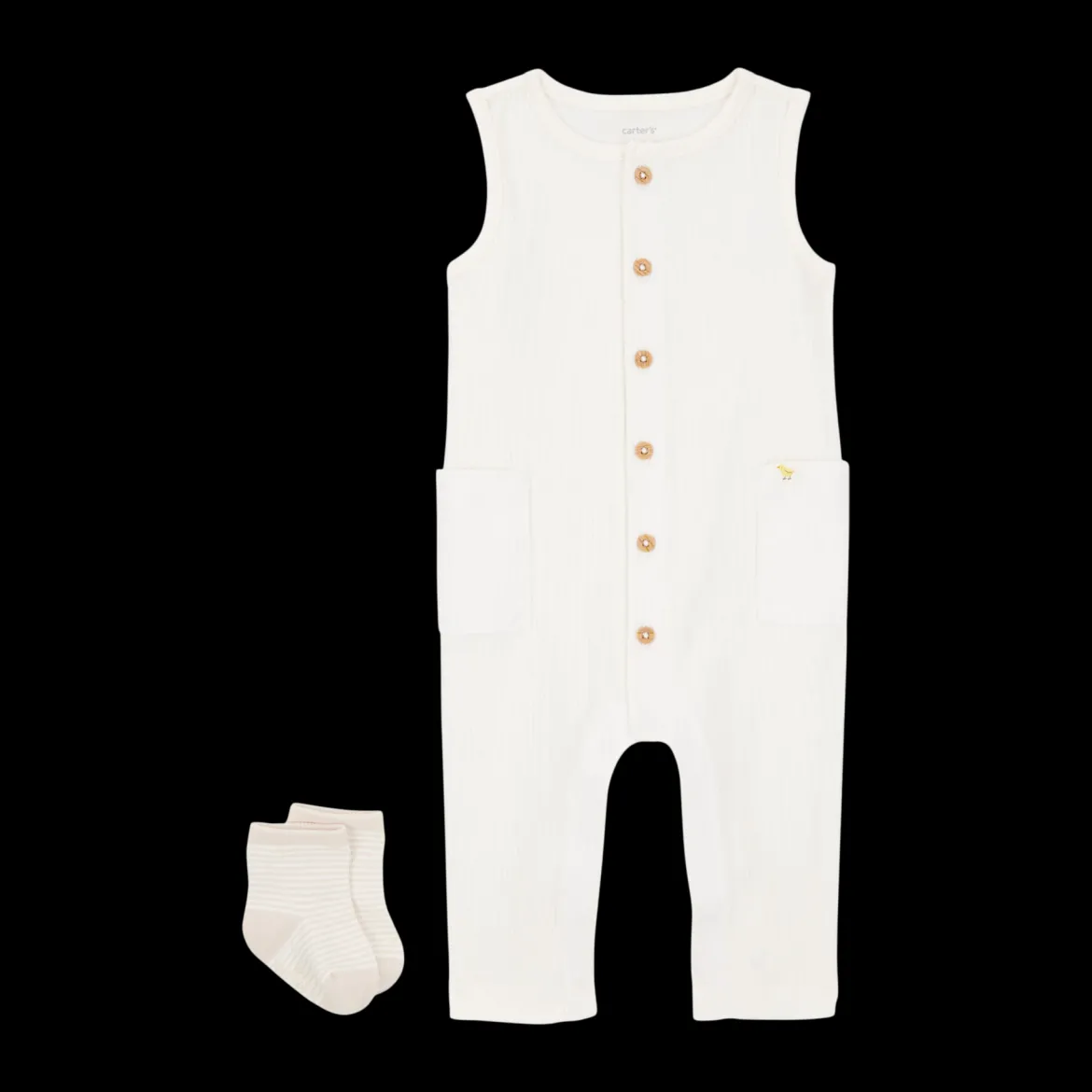 2-Piece Jumpsuit & Socks Set