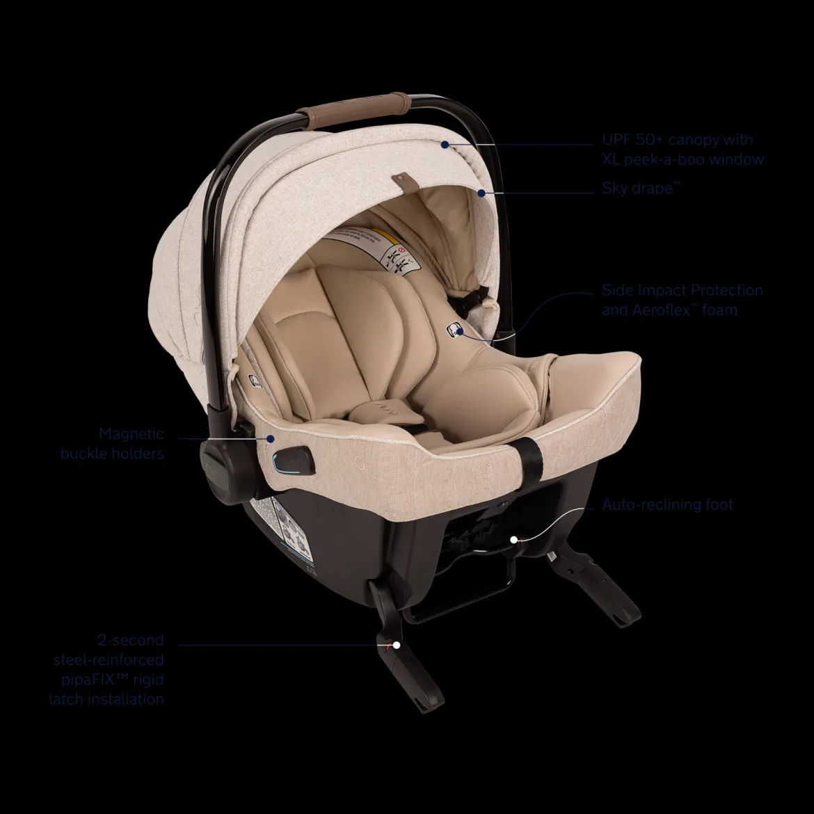 PIPA urbn & Nuna x Babylist TAVO next Travel System