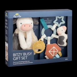 Plush Lovey & Teething Activity Toy Gift Set