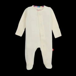 Pointelle Organic Cotton Footie