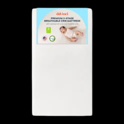 Premium 2-Stage Breathable Crib Mattress