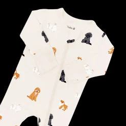 Printed Zipper Footie