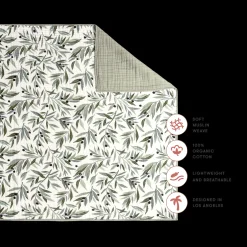 Quilt in 3-Layer GOTS Certified Organic Muslin Cotton