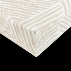 Quilted Changing Pad Cover in GOTS Certified Organic Muslin Cotton