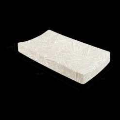 Quilted Changing Pad Cover in GOTS Certified Organic Muslin Cotton
