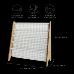 Recycled Book Rack
