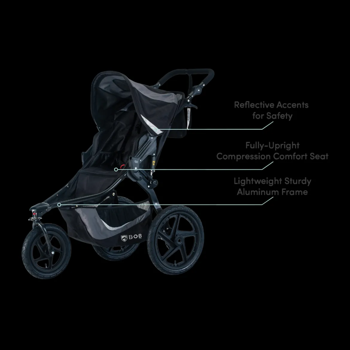 Revolution Flex 3.0 Single Jogging Stroller