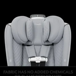 Revolve360 Extend All-in-One Rotational Car Seat with Green & Gentle Fabric