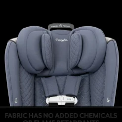 Revolve360 Slim 2-in-1 Rotational Car Seat with Green & Gentle Fabric