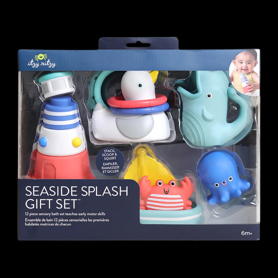 Seaside Bath Gift Set Nautical