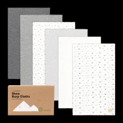 Shea Burp Cloths (6 Pack)